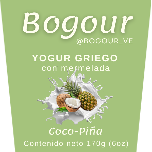 Yogur Griego. Coco-Piña
