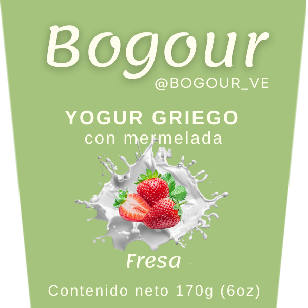 Yogur Griego. Fresa
