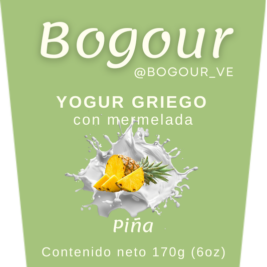Yogur Griego. Piña