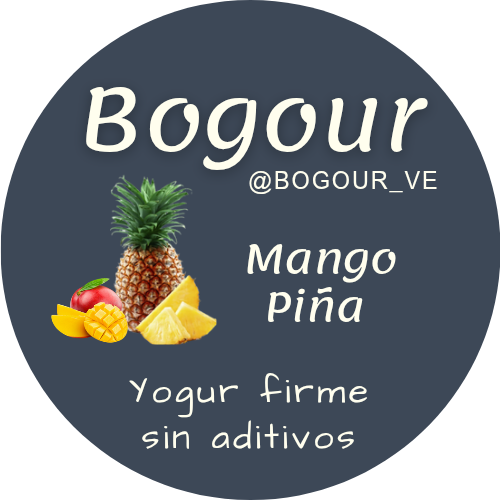 Yogur firme. Mango-Piña