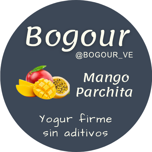 Yogur firme. Mango-Parchita